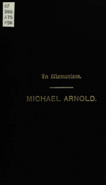 In memoriam. Michael Arnold_cover