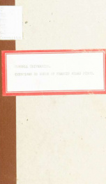 Exercises in honor of Francis Miles Finch : Dean of the Faculty of Law, upon the occasion of his seventy-fifth birthday, June 9, 1902_cover