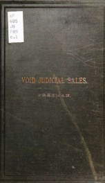 The Book of monographs: Void execution, judicial and probate sales, etc._cover