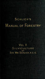 Schlich's manual of forestry_cover