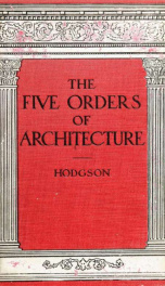 A treatise on the five orders of architecture_cover