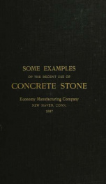 Some examples of the recent use of concrete stone_cover