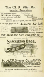 Catalogue of the second annual exhibition of the Cleveland Architectural Club : November 15-27, 1897, New England Building_cover