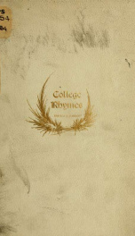 College rhymes_cover