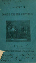 The story of Joseph and his brethren: a poem .._cover