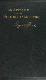 An epitome of the history of medicine_cover