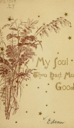 My soul, thou hast much goods_cover