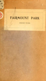 Fairmount Park, and other poems with historical notes_cover