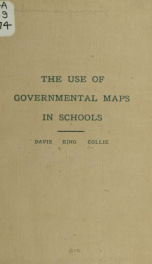 Report on governmental maps for use in schools;_cover