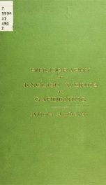 Bibliography of works on gardening, reprinted from the second edition of "A history of gardening in England"_cover