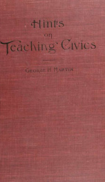 Hints on teaching civics_cover
