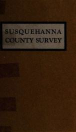 Susquehanna County survey by the Interchurch world movement of North America_cover