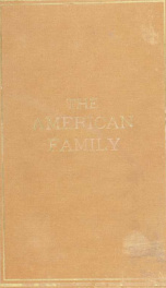 The American family : a sociological problem_cover