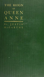 The reign of Queen Anne_cover