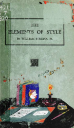 The elements of style_cover