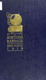 The Northern barrage, Mine force, United States Atlantic Fleet, the North Sea, 1918_cover