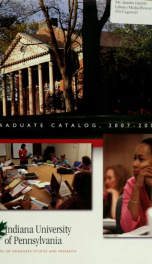 Graduate catalog 2007/2008_cover