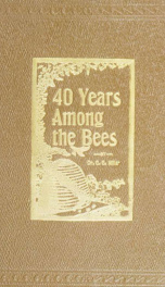 Forty years among the bees_cover