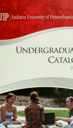 Undergraduate catalog 2008/2009_cover