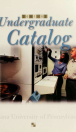 Undergraduate catalog 2001/2002_cover