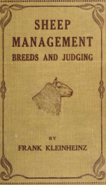Sheep management, breeds and judging; a textbook for the shepherd and student_cover