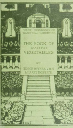 The book of rarer vegetables_cover