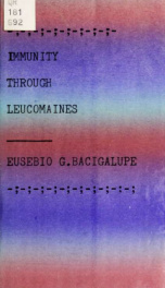 Immunity through leucomaines_cover