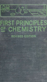 First principles of chemistry_cover