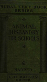 Animal husbandry for schools_cover