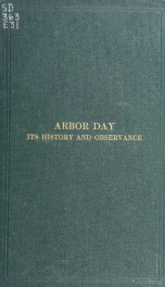 Arbor day : its history and observance_cover