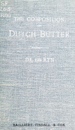 On the composition of Dutch butter_cover