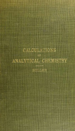 The calculations of analytical chemistry_cover
