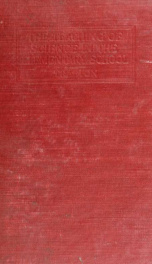 The teaching of science in the elementary school_cover