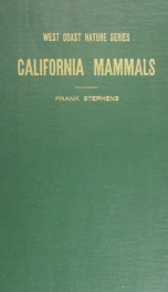 California mammals_cover