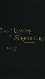 First lessons in agriculture;_cover