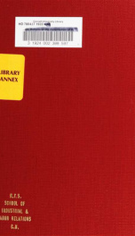 Reform of the constitution of the Governing body of the International labour office. Periodicity of the sessions of the conference. First item on the agenda_cover