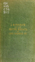 A monograph of the British Hieracia_cover