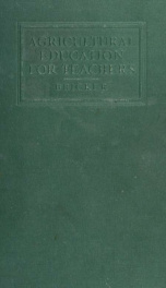 Agricultural education for teachers_cover
