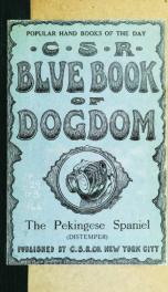 The Pekingese spaniel. (Distemper)_cover