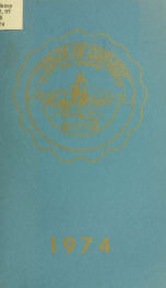 Conway, New Hampshire annual report 1974_cover