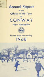 Conway, New Hampshire annual report 1968_cover