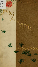 Songs from an attic_cover