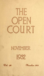 The Open court 46, no.918_cover