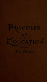Principles of education_cover