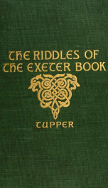 The riddles of the Exeter book_cover