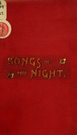 Songs in the night_cover