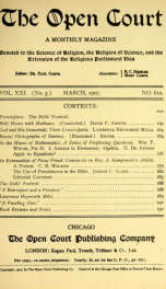 The Open court 21, no.610, c.1_cover