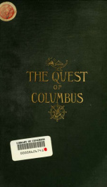 The quest of Columbus : a memorial poem in twelve books_cover