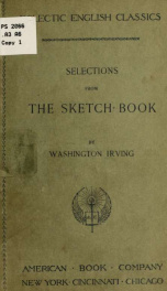 Selections from the sketch-book_cover