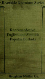 English and Scottish popular ballads_cover